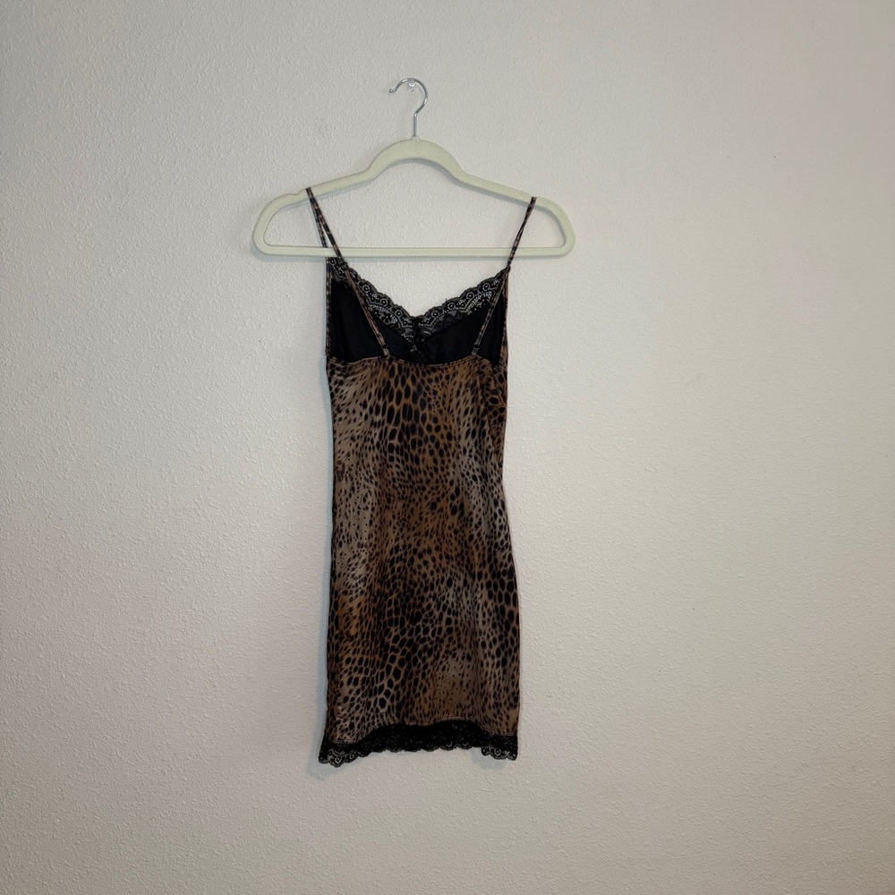Motel Rocks Leopard Print Mini Dress - Picture 2 of 4